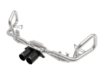 aFe 14-16 Porsche 911 GT3 991.1 H6 3.8L MACH Force-Xp 304 SS Cat-Back Exhaust System w/ Black Tips
