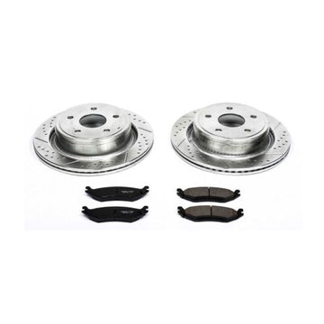 Power Stop 07-09 Chrysler Aspen Kit de freno deportivo trasero Z23 Evolution