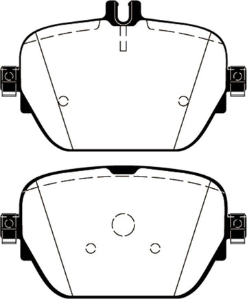 EBC 2019+ Mercedes-Benz CLS53 AMG (C257) 3.0L Turbo Redstuff Rear Brake Pads