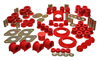 Suspensión energética 95-6/00 Toyota 4WD Pickup (excepto T-100 y Tundra) Buje maestro Hyper-Flex rojo S