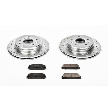 Power Stop 86-91 Mazda RX-7 Kit de freno deportivo trasero Z23 Evolution