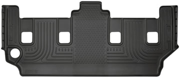 Husky Liners 08-12 Chrysler Town Country/Dodge Grand Caravan WeatherBeater 3ª fila negro revestimiento de piso