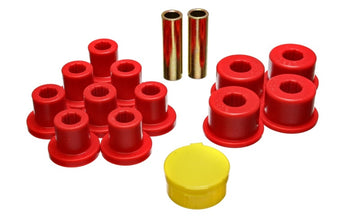 Energy Suspensión 6/74-80 MG MGB Juego de bujes de resorte de hoja trasera rojo