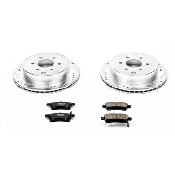 Power Stop 05-18 Nissan Frontier Kit de freno deportivo trasero Z23 Evolution