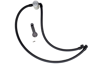 J&amp;L 20-25 Jeep Wrangler 2.0L Driver Side Oil Separator 3.0 - Clear Anodized