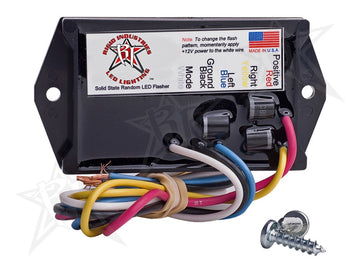Intermitente LED de 3 amperios Rigid Industries - 2 salidas - 12 voltios