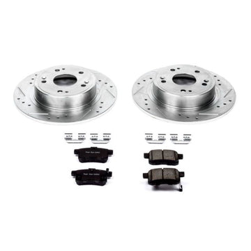 Power Stop 09-10 Acura TSX Kit de freno deportivo trasero Z23 Evolution