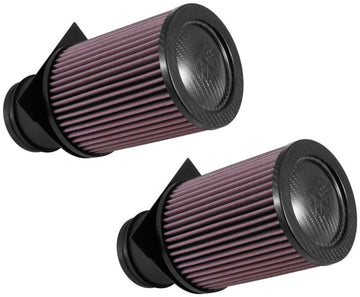 Filtro de aire K&amp;N 2014-2015 Audi R8 V10-5.2LF/I (2 por caja)