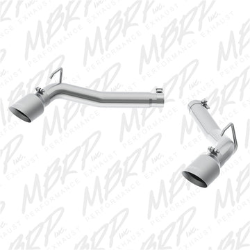 MBRP 2010-2015 Chevrolet Camaro V6 3.6L 3 pulgadas T304 Eje trasero Silenciador Eliminar