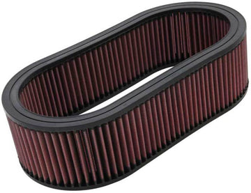 Filtro de aire ovalado personalizado K&amp;N 7,75 pulgadas OW x 14,625 pulgadas OL x 4 pulgadas H