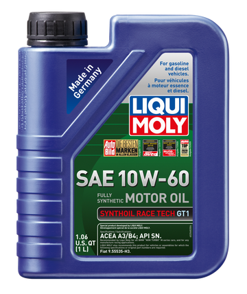 LIQUI MOLY 1L Synthoil Race Tech GT1 Motor Oil SAE 10W60