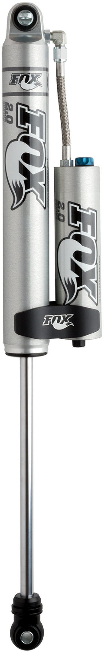 Fox 97-06 Jeep TJ 2.0 Perf Sries 9.6 pulgadas Cuerpo liso R/R Amortiguador trasero con CD Adj. / Elevación de 4-6 pulgadas y 3,5-4,5 pulgadas