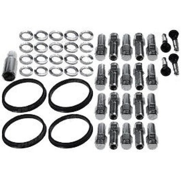 Race Star 14mmx1.50 CTS-V Kit de orejetas de lujo con extremo abierto - Paquete de 20