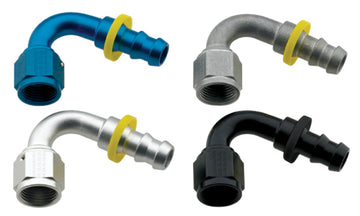 Fragola -8AN Push-Lite Extremo 120 Grados - Negro