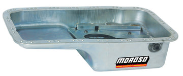 Moroso Acura/Honda 1.6L B16A3 Road Race Cárter húmedo desconcertado 5.5qt 6in Bandeja de aceite de acero