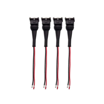 BLOX Racing Injector Pigtail Ev1 Hembra - Juego de 4