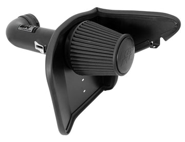 K&amp;N 10-13 Chevy Camaro 6.2L V8 Kit de admisión de rendimiento negro