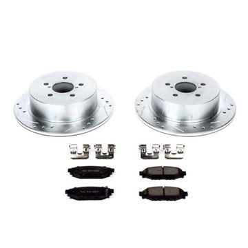 Power Stop 05-09 Subaru Legacy Trasero Z23 Evolution Kit de freno deportivo
