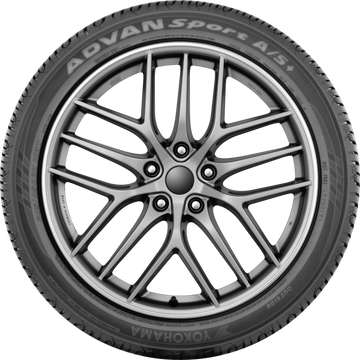 Yokohama Advan Sport A/S+ Tire - 255/45R19 104W