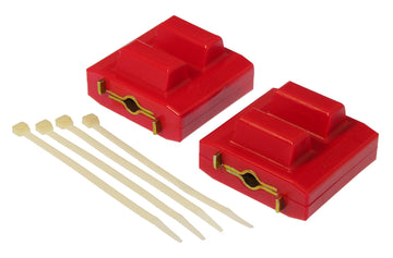 Prothane GM Soporte de motor tipo almeja grande - Rojo