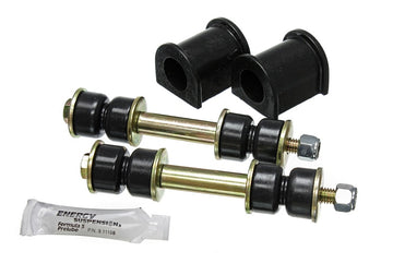Energy Suspensión 87-95 Pathfinder Bujes de marco de barra estabilizadora delantera negros de 24 mm