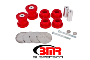 BMR 16-17 Kit de bujes de cuna trasera Camaro de sexta generación (poliuretano) - Rojo