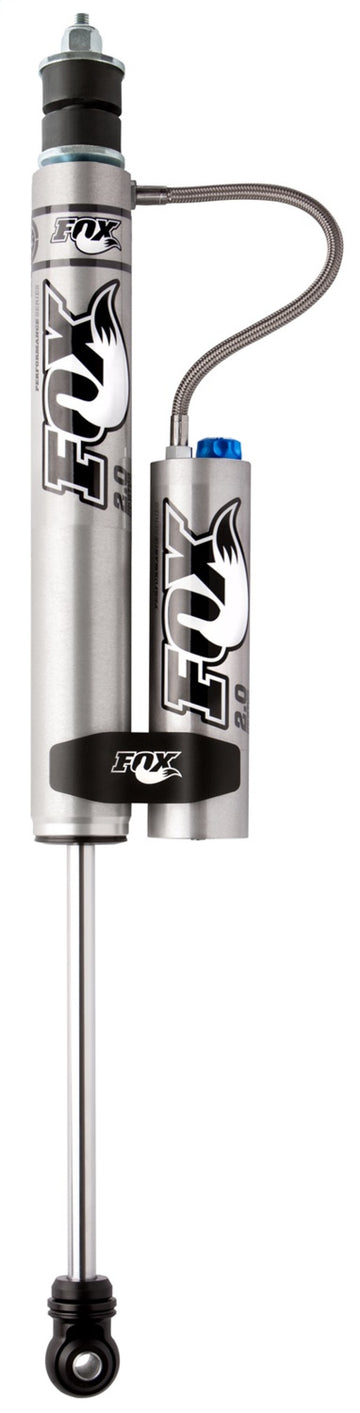 Fox 07+ Jeep JK 2.0 Serie de fábrica 10.1 pulgadas. Amortiguador delantero R/R de cuerpo liso con ajustador de CD / 2,5-4 pulg. Elevar