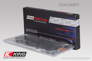 King Audi/VW 83-03 1.6L/1.8L/2.0L Juego de cojinetes de biela recubiertos de alto rendimiento