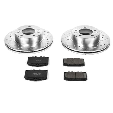 Power Stop 86-91 Mazda RX-7 Kit de freno deportivo delantero Z23 Evolution