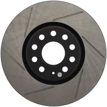 StopTech Power Slot 06-10 Audi A3 / 08-10 TT / 06-09 VW GTI Mlk V/Passat Rotor ranurado delantero derecho