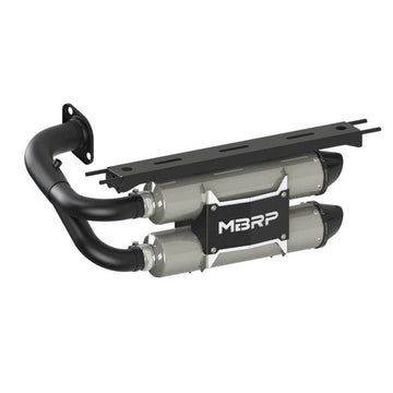 MBRP 19-20 Honda Talon Sistema de escape doble deslizante con silenciador de rendimiento