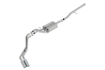Borla 14-18 Plata/Sierra C/B Exh ATAK 1500 5.3L V8 AT/MT 2&amp;4WD Ext Cab(78.7) Crew Cab(69.3) 143.5 WB