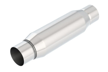 Opción de resonador Borla CrateMuffler 2,25 pulg. Centro/Centro 3,5 pulg. Redondo x 10 pulg.