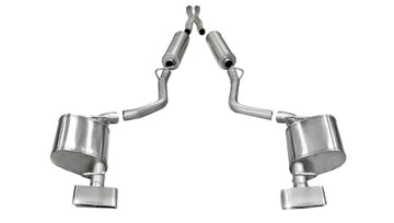 Corsa 11-13 Dodge Challenger R/T 5.7L V8 Escape Cat-Back pulido Xtreme
