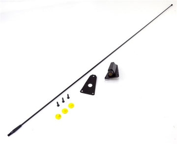 Kit de antena negra Omix 76-95 Jeep CJ y Wrangler