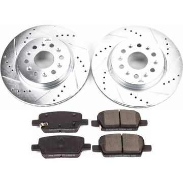 Power Stop 18-19 Buick Enclave trasero Z23 Evolution Kit de freno deportivo