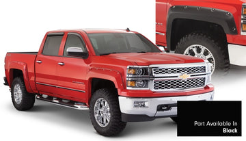 Bushwacker 16-18 Chevy Silverado 1500 Fleetside bolsillo estilo bengalas 4 piezas 78.8/97.8 pulgadas cama - negro