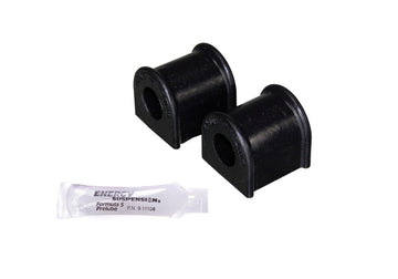 Energy Suspensión 86-91 Mazda RX7 Bujes de barra estabilizadora trasera negros de 14 mm