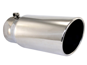 Puntas de escape aFe MACHForce XP SS-304 Punta EXH 4x5x12L Atornillado directo (pol)