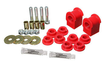 Energy Suspensión 2005-07 Ford F-250/F-350 SD 2/4WD Juego de bujes de barra estabilizadora trasera - 1-1/8 pulgadas - Rojo