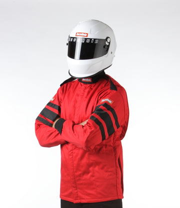 Chaqueta RaceQuip roja SFI-5 - Grande