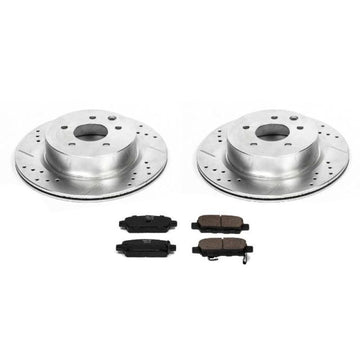 Power Stop 08-12 Infiniti EX35 Kit de freno deportivo trasero Z23 Evolution