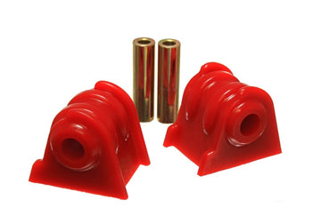 Energy Suspensión 97-03 Jeep Wrangler Juego de soporte de motor rojo (juego de 2 piezas)