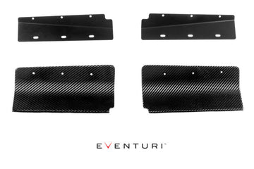 Eventuri Audi B8 RS5 - Cubierta de panel Slam Facelift de carbono negro