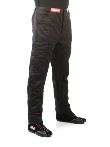 RaceQuip Pantalones negros SFI-5 grandes
