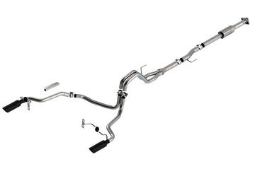 Borla F-150 2021 2.7L/3.5L 4dr CC SB EC STB Lari/King R/Plinum/LTD 3/2.25 SRE CB AK BLK CHR Consejos