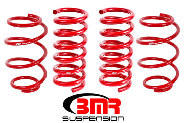 BMR 15-17 S550 Mustang Performance Version Muelles de descenso (juego de 4) - Rojo