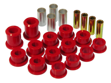 Prothane 84-96 Chevy Corvette Bujes de brazo de control delantero - Rojo