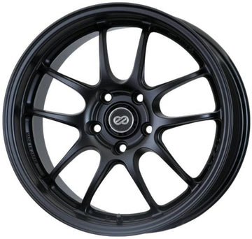 Enkei PF01 18x9.5 5x114.3 15 mm Offset 75 Diámetro de diámetro Rueda negra