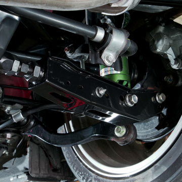 Brazos de control inferiores traseros BLOX Racing - Negro (2013+ Subaru BRZ/Toyota 86 / 2008+ Subaru WRX/STI)